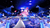 New Holo Gauze 3D Hologram Mesh Screen Holographic Projection Screens Used For Stage Wedding Exhibitions